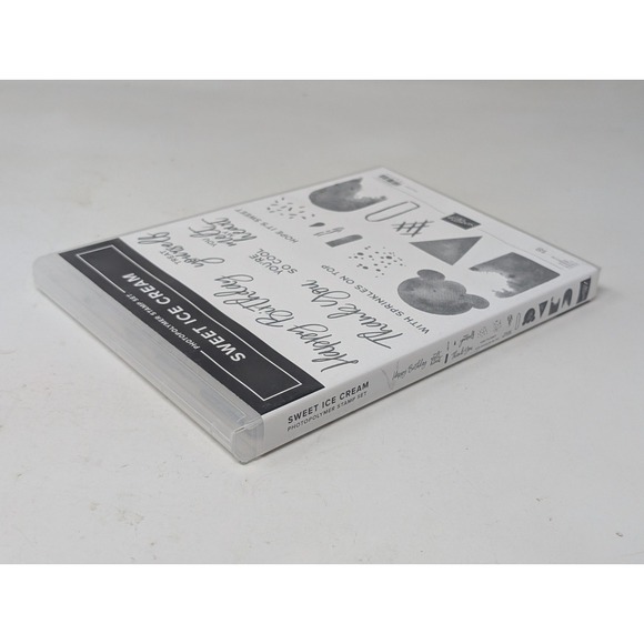 Stampin Up Sweet Ice Cream Treats‎ Candy Food Clear Stamp Set - Picture 8 of 8